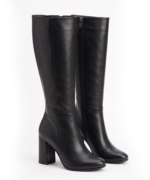 Botas largas Angelik color negro para mujer