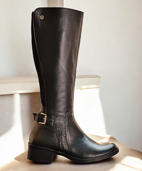 Botas largas Ariel color negro para mujer