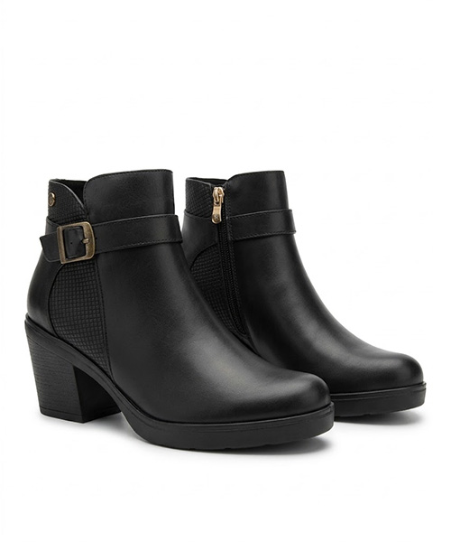 Botin Adelaida color negro para mujer