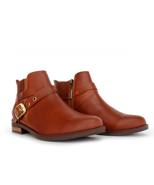 Botin Donia color tabaco para mujer