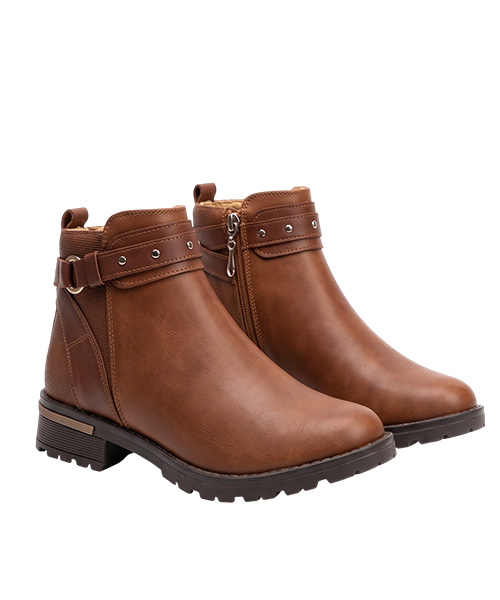 Botin Eimy color miel para mujer