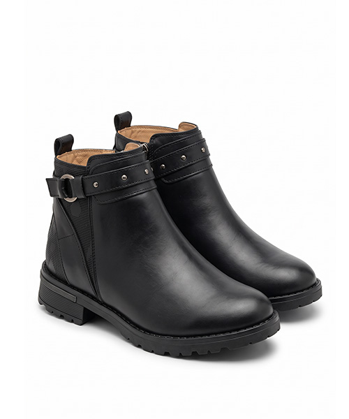 Botin Eimy color negro para mujer