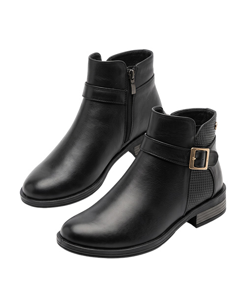 Botin felicia color negro para mujer