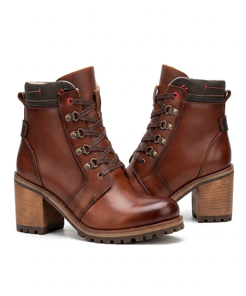 Botin Isadora color conac para mujer
