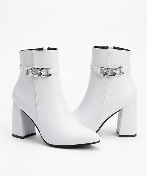 Botin Ivana color blanco para mujer