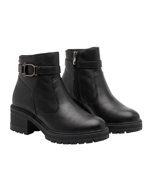 Botin Jocelyn color negro para mujer
