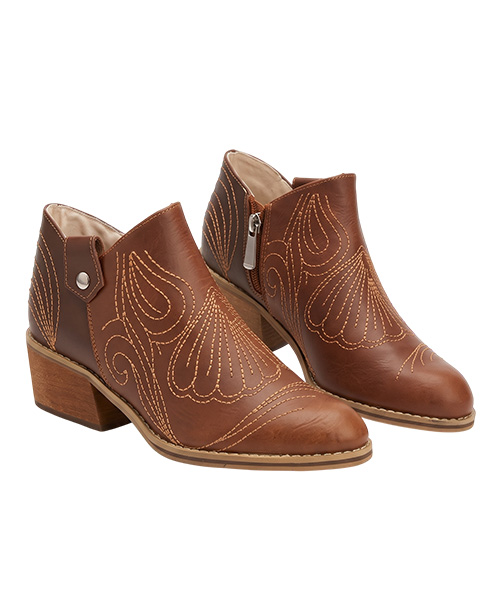 Botin Loretta color miel para mujer