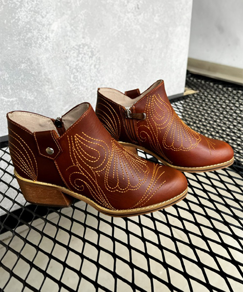Botin Loretta color miel para mujer