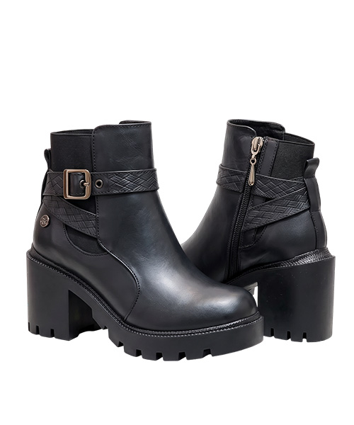 Botin Lucero color negro para mujer