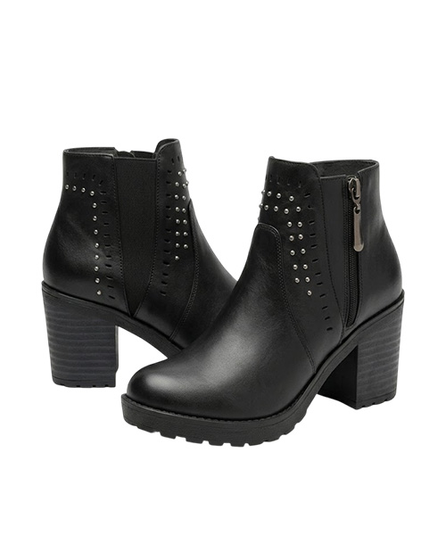 Botin Minerva color negro para mujer