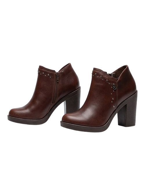 Botin Rouse 7 1/2  color coñac para mujer