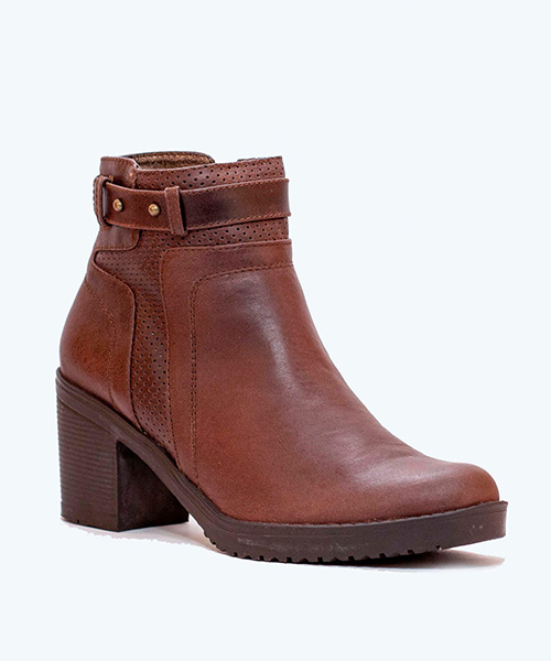 Botin Selma color marrón para mujer