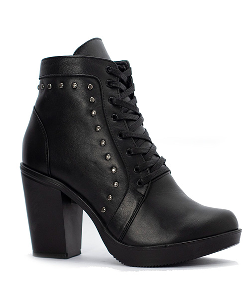 Botin Shaina color negro para mujer