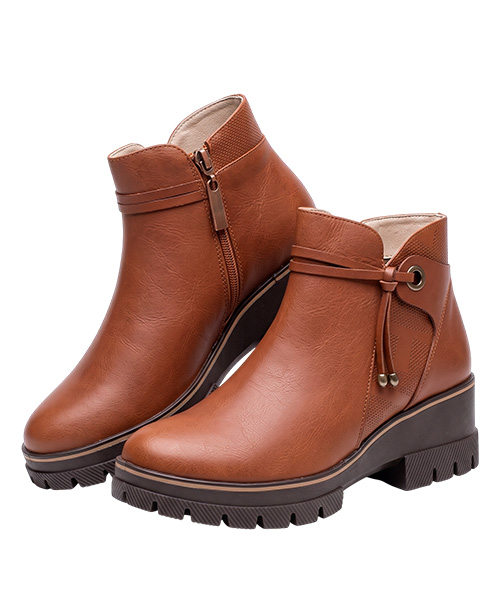 Botin Sharon color tabaco para mujer
