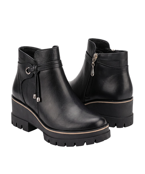 Botin Sharon color negro para mujer