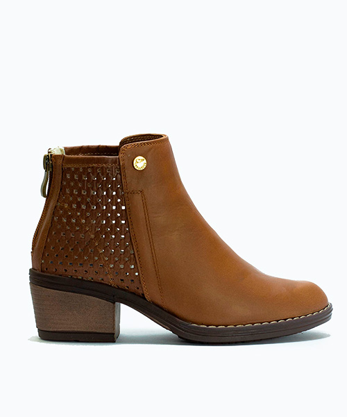 Botin Zoe color tabaco para mujer