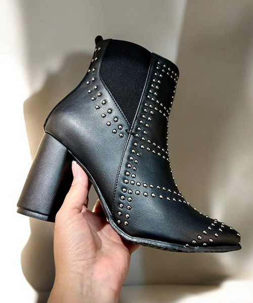 Botines Luxe color negro para mujer