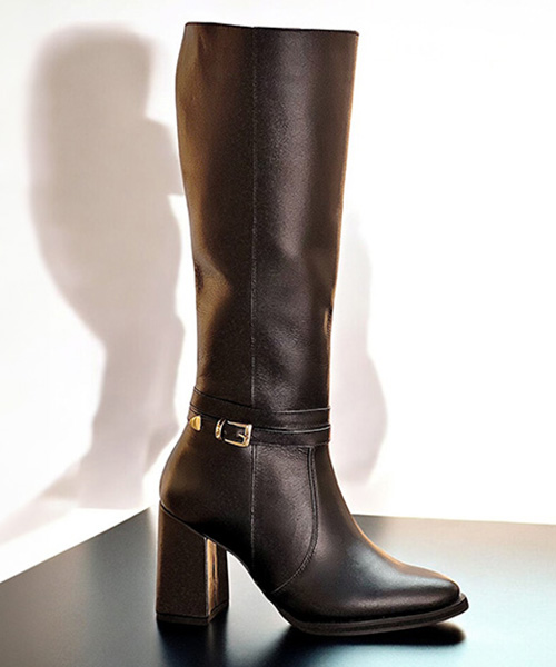Botas largas Wander color negro para mujer